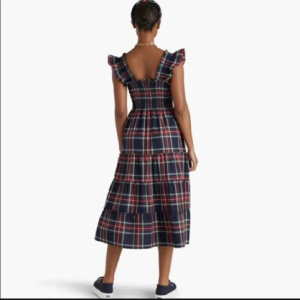 Hill House Home Ellie Nap Dress in Irish Tartan - Picture 3 of 8